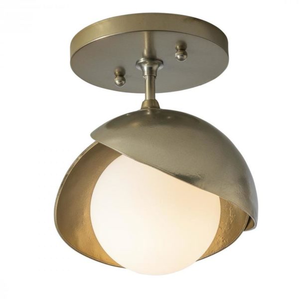 Hubbardton Forge Brooklyn 1-Light Double Shade Semi-Flush