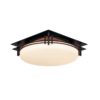 Hubbardton Forge Banded Semi-Flush