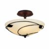 Hubbardton Forge Forged Leaves Semi-Flush