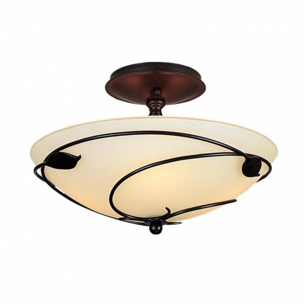 Hubbardton Forge Forged Leaves Semi-Flush