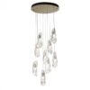 Hubbardton Forge Luma 9-Light Large Crystal Round Pendant
