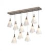 Hubbardton Forge Mobius 10-Light Rectangular Pendant