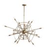Hubbardton Forge Olympus 20-Light Starburst Pendant