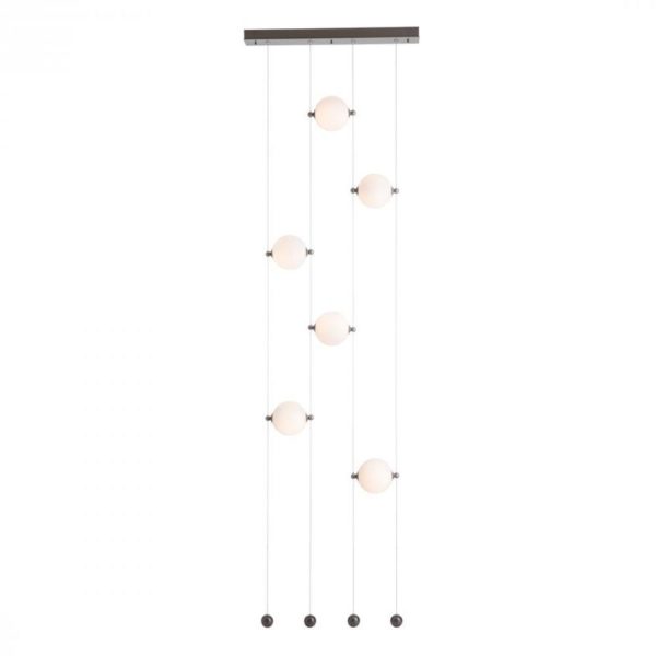 Hubbardton Forge Abacus 6-Light Ceiling-to-Floor LED Pendant