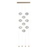 Hubbardton Forge Abacus 9-Light Ceiling-to-Floor LED Pendant