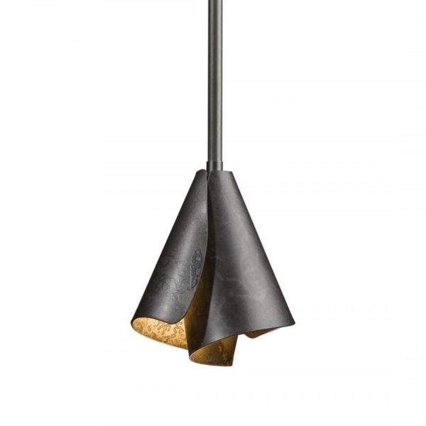 Hubbardton Forge Mobius Steel Shade Mini Pendant