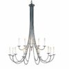 Hubbardton Forge Simple Sweep 15 Arm Chandelier