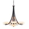 Hubbardton Forge Aegis 7 Arm Chandelier