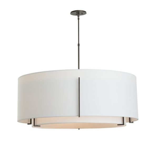 Hubbardton Forge Exos Double Shade Large Scale Pendant