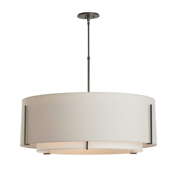 Hubbardton Forge Exos Double Shade Large Scale Pendant