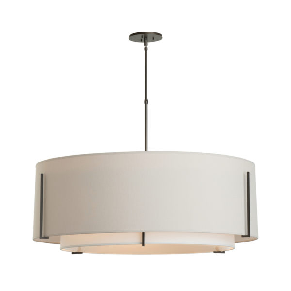 Hubbardton Forge Exos Double Shade Large Scale Pendant