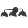 Hubbardton Forge Brooklyn 3-Light Double Shade Bath Sconce