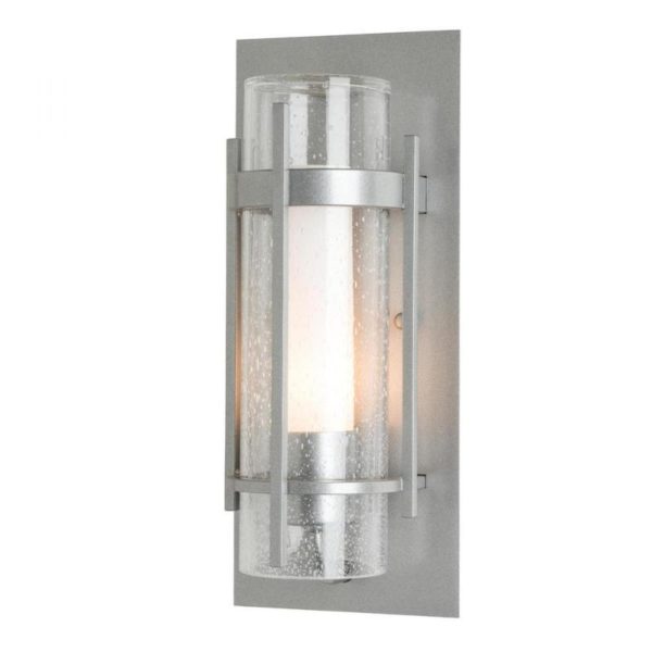 Hubbardton Forge Banded Seeded Glass Indoor Sconce