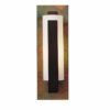 Hubbardton Forge Forged Vertical Bar Sconce - Steel Backplate
