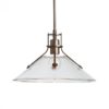 Hubbardton Forge Henry Outdoor Pendant with Glass Medium