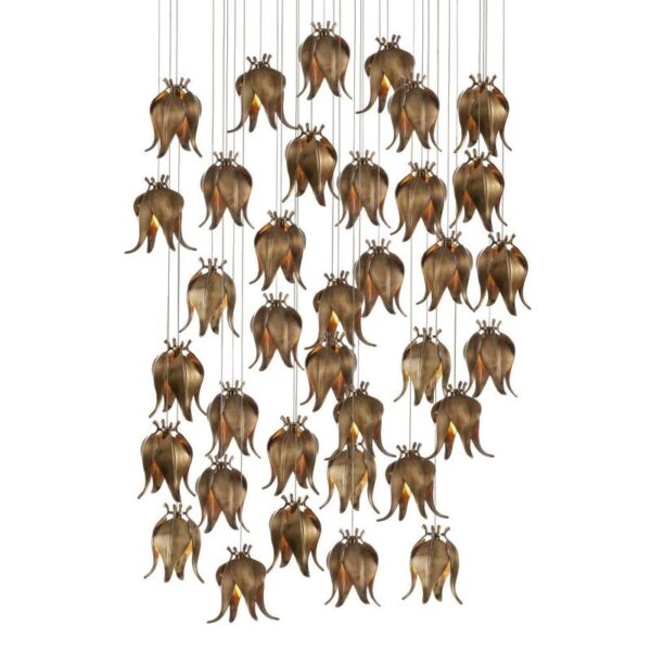 Currey Iota 36 Light Multi Drop Pendant 9000 1025