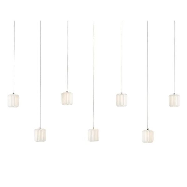 Currey Dove Rectangular 7 Light Multi Drop Pendant 9000 1060