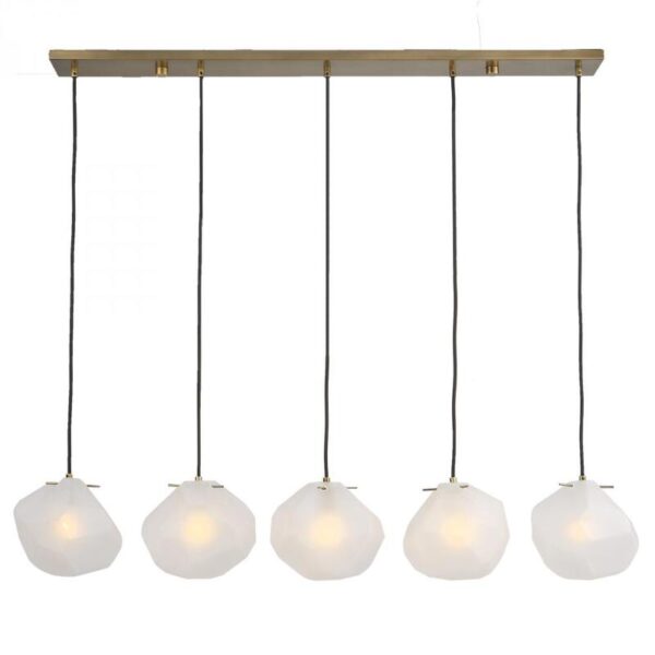 Uttermost Geodesic 5 Light Linear Pendant 21577