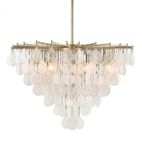 Uttermost Goccia 8 Light Tear Drop Glass Pendant 21583