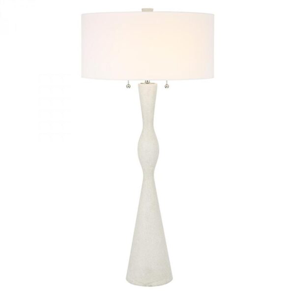 Uttermost Sharma Ivory Stone Table Lamp 30134