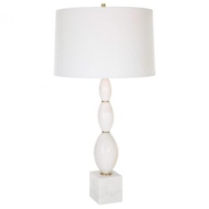 Uttermost Regalia White Marble Table Lamp 30197