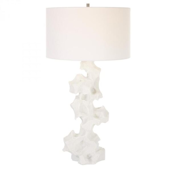 Uttermost Remnant White Marble Table Lamp 30198