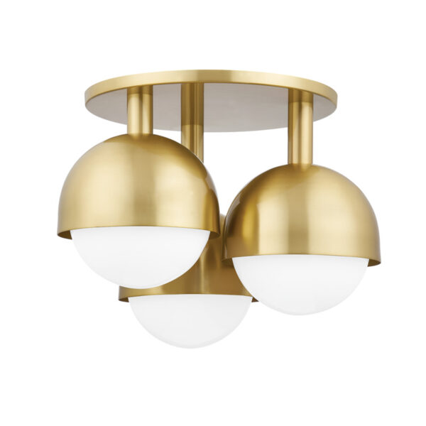 3 LIGHT SEMI FLUSH 1203 AGB