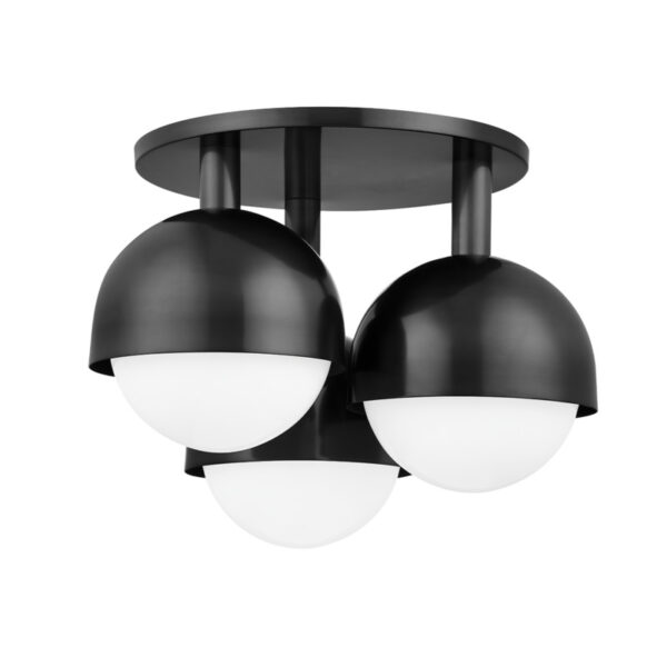 3 LIGHT SEMI FLUSH 1203 OB