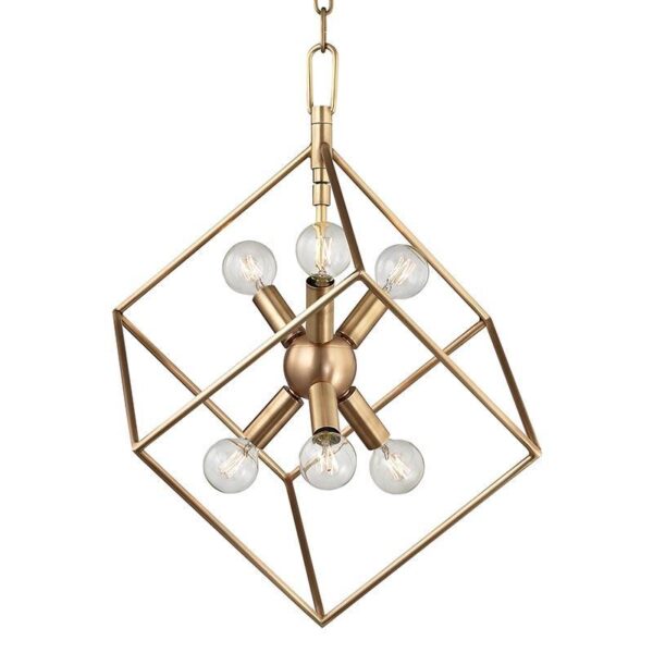 6 LIGHT PENDANT 1215 AGB