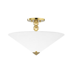 2 LIGHT FLUSH MOUNT 1318 AGB
