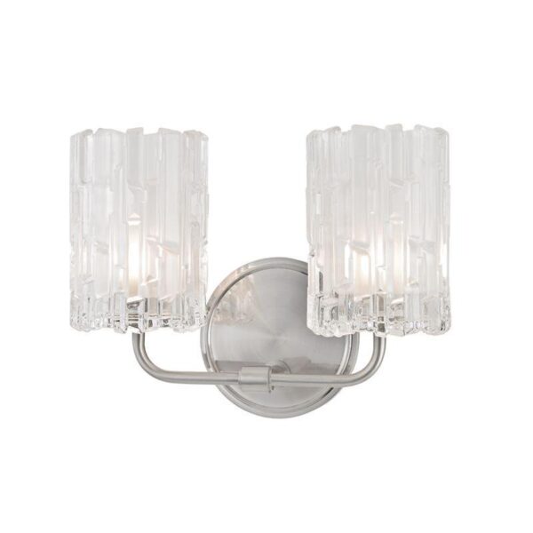 2 LIGHT BATH BRACKET 1332 SN