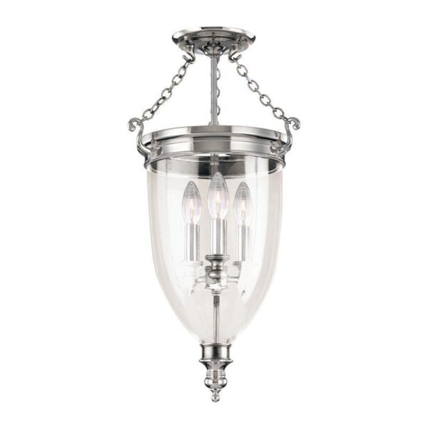 3 LIGHT SEMI FLUSH 141 PN
