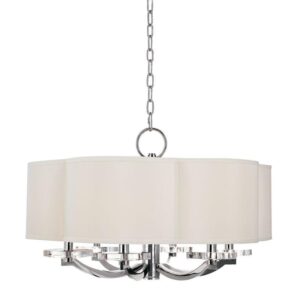 6 LIGHT CHANDELIER 1426 PN
