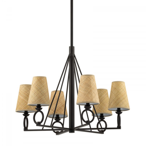 6 LIGHT CHANDELIER 1733 AI
