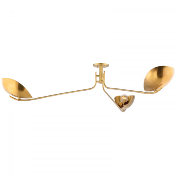3 LIGHT SEMI FLUSH 1753 AGB