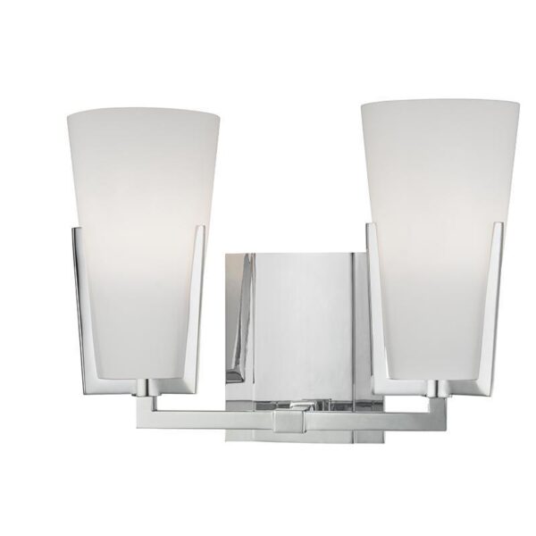 2 LIGHT BATH BRACKET 1802 PC
