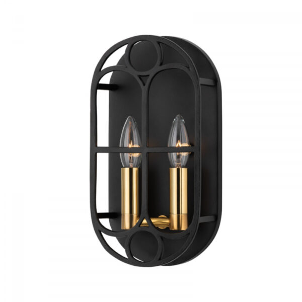 2 LIGHT WALL SCONCE 2102 BI