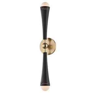 2 LIGHT WALL SCONCE 2122 AGB