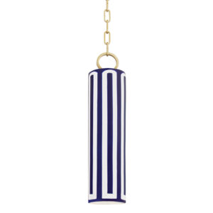 1 LIGHT PENDANT 2384 AGB BL