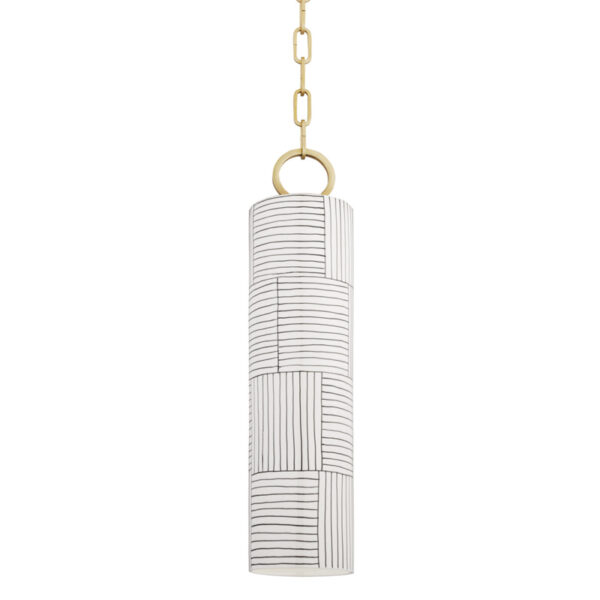 1 LIGHT PENDANT 2384 AGB ST
