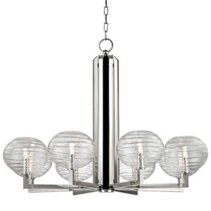 8 LIGHT CHANDELIER 2418 PN