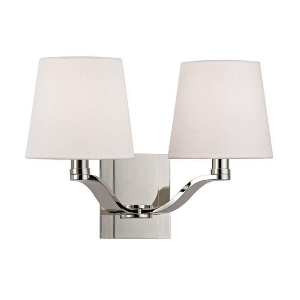 2 LIGHT WALL SCONCE 2462 PN