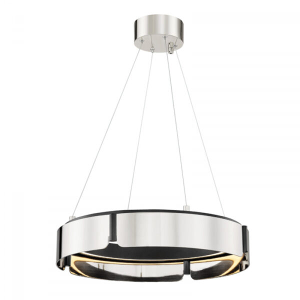 SMALL LED CHANDELIER 2922 BN BK