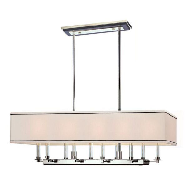 10 LIGHT ISLAND CHANDELIER 2938 PN