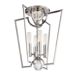 4 LIGHT SEMI FLUSH 3004 PN