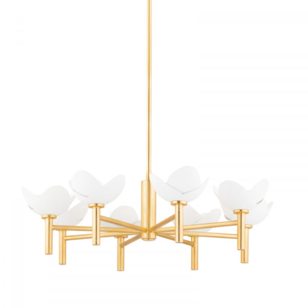 8 LIGHT CHANDELIER 3034 GL WP