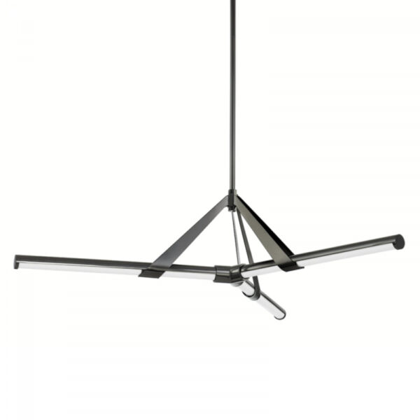 3 LIGHT CHANDELIER 3046 BLNK