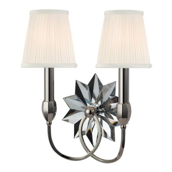 2 LIGHT WALL SCONCE 3212 PN