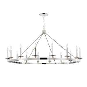 16 LIGHT CHANDELIER 3216 PN
