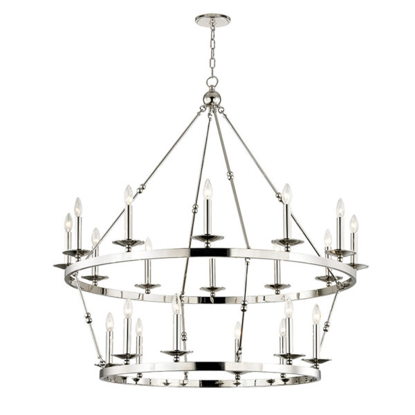 20 LIGHT CHANDELIER 3247 PN